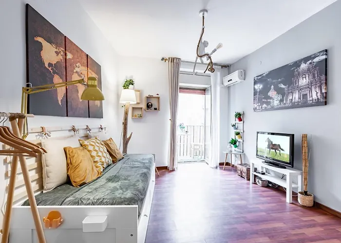 Casa Giuffri - Castello Ursino Flat With Balcony Apartamento Catania